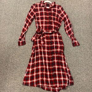 Universal Thread flannel dress or cardigan. Size M